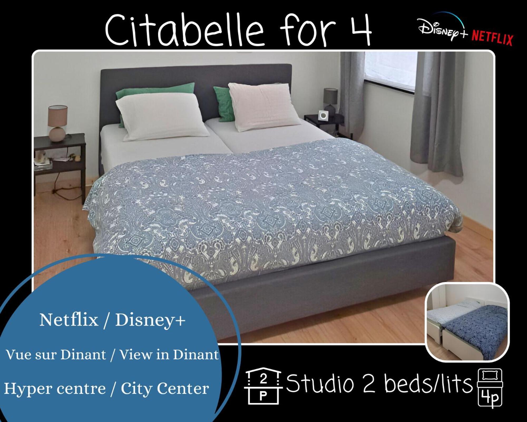 O Reflets - Citabelle For 4 - Studio 2 Rooms View "Citadelle" ดีน็อง ภายนอก รูปภาพ